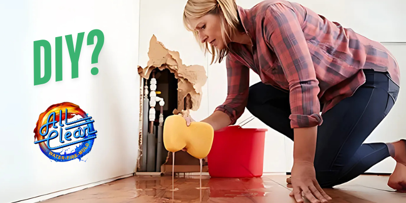 Water damage restoration is a complex task that requires specialized skills and equipment. While DIY projects can be empowering for some homeowners, water damage restoration is one area where it's best to leave it to the professionals.